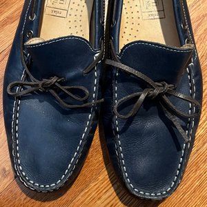 Mercanti Fiorentini - Blue Leather Loafer Size 8 1/2